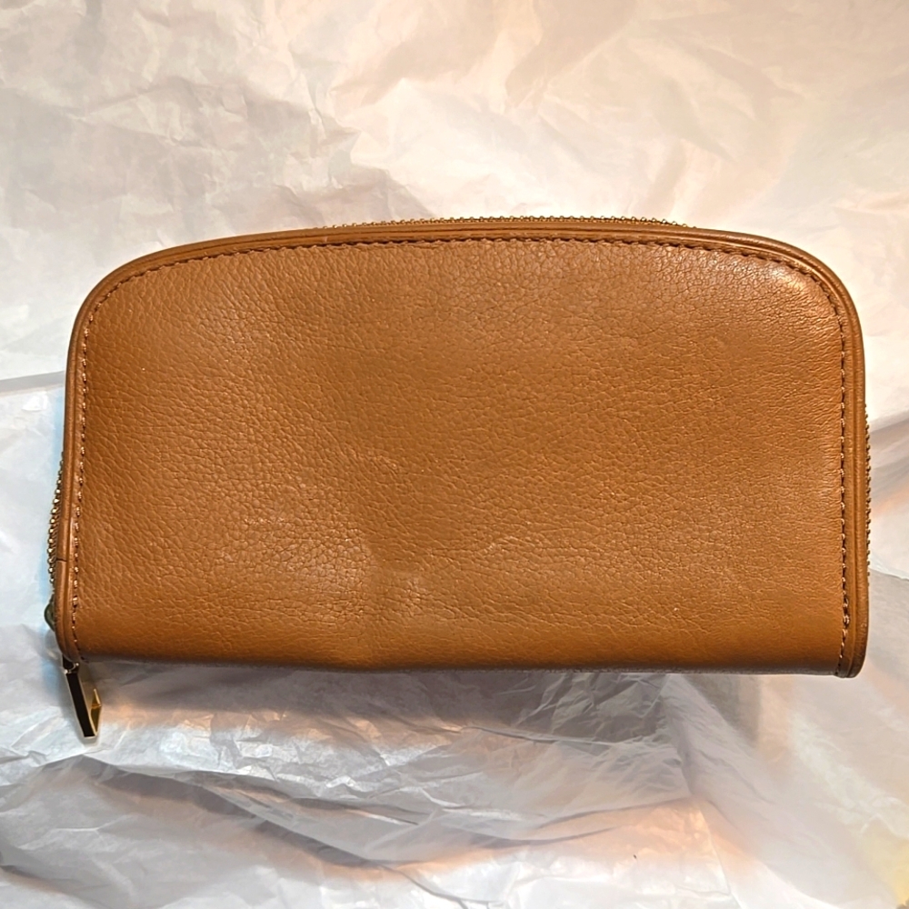 Tory Burch Brown Leather Wallet - Picture 3 of 16